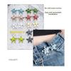 Nail Free Waist Cincher Buckles Adjustable Waist Metal Button New Pants Pins  for Jeans
