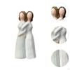 Estatuetas de Irmãs Presente de Melhor Amiga Escultura de Membro da Família Decoração de Casa Estátua de Amigos Para Sempre para