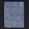 1pcs Reusable Mold Epoxy Resin Mold DIY Craft Supply Keychain Making Kit  For DIY Keychains