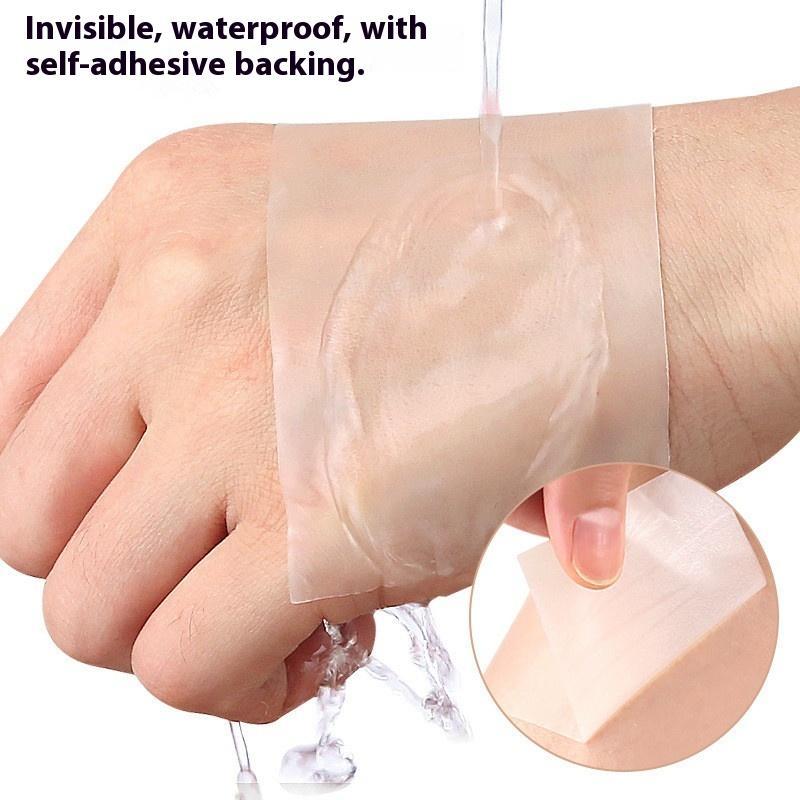 Hydrocolloid Roll For Wound Care Hydrocolloid Patch Bandages With Self-Adhesive Bed Sore Bandages Highly Absorbent For Burn