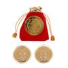 1Pc 2026 Year Of The Horse Chinese Coin With Storage Bag Lucky Animal Horses Commemorative Coins New Year Collection Souvenir