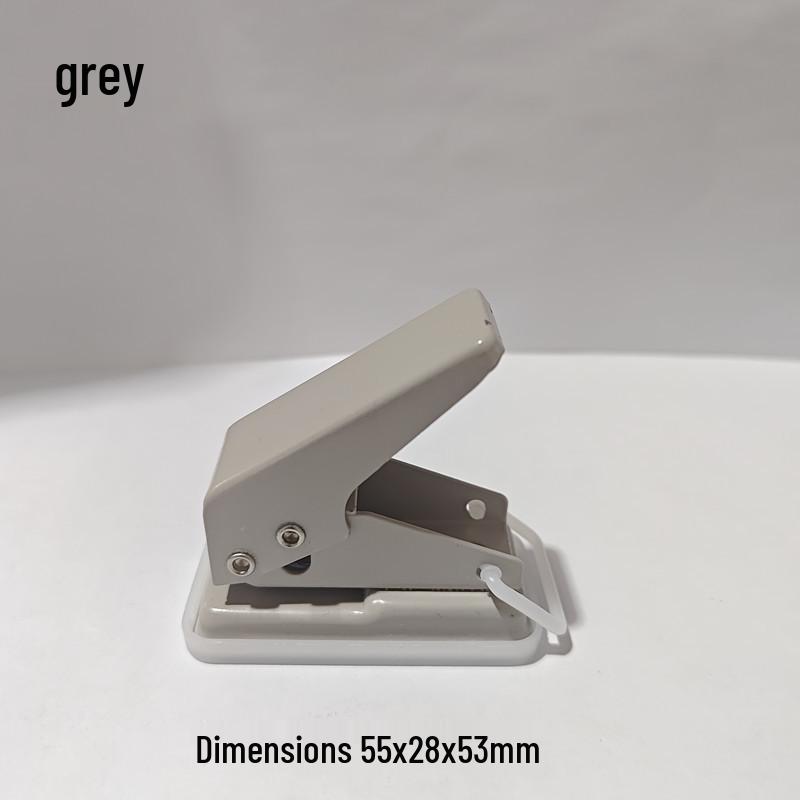 Mini-Einzellochstanzer - Langlebiger Metall-Kartenlocher für DIY & Basteln mit Kindern