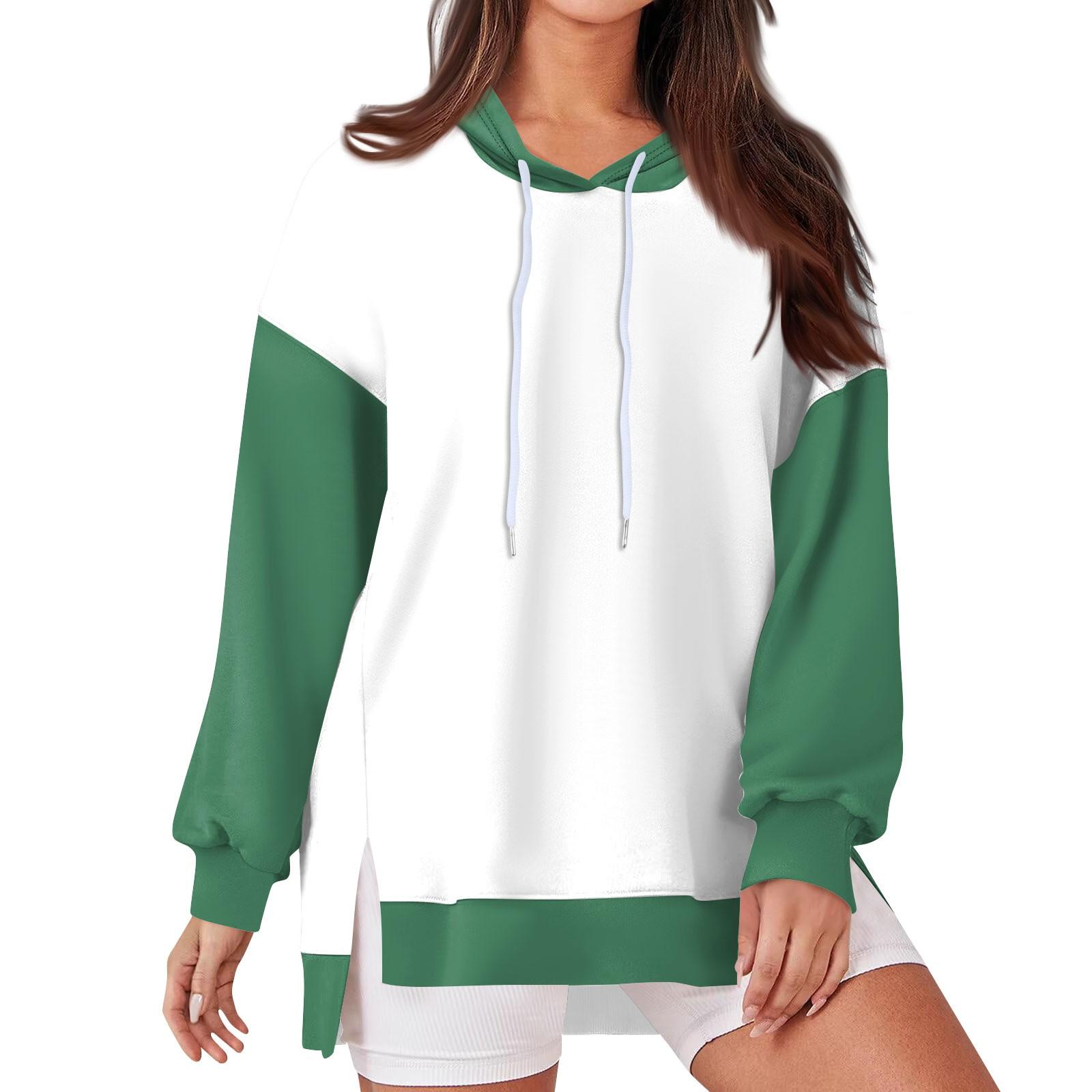 Женская модная повседневная толстовка с капюшоном — фото 6