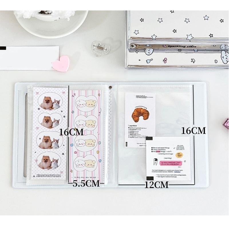 Picture Holders Cover Photo Booth Album Photocard Collecting Book for Fan and Photographers for Storing Event Memory