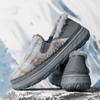 Fashion Hot Sell Moccasins Handmade Comfy Mens Loafers Casual Slip on Shoes Warm Plush Fur Winter Flats Man Walk Driving Shoes Moccasins