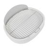 Dog Training Toilet with Splash Wall Potty Training Pee Pad Holder Portable Baffle Dog Litter Box