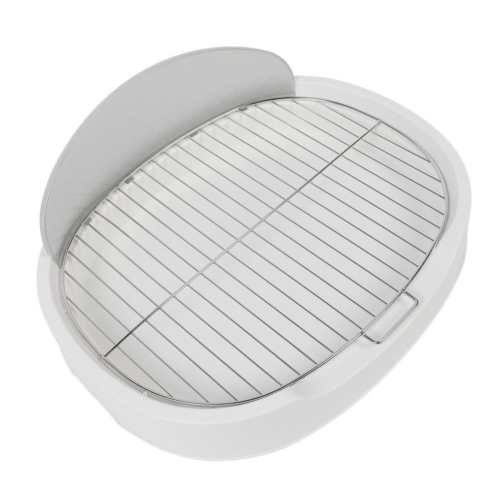 Dog Training Toilet with Splash Wall Potty Training Pee Pad Holder Portable Baffle Dog Litter Box