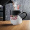 Farbwechselnde Kaffeetasse Beste Mama Aller Zeiten Hitzesensitive Keramiktasse Enthüllt Verstecktes Herzdesign Einzigartiges Muttertagsgeschenk für Mama Oma