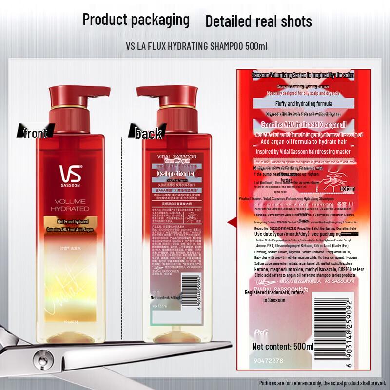 Vidal Sassoon Fluffy & Moisturizing Shampoo