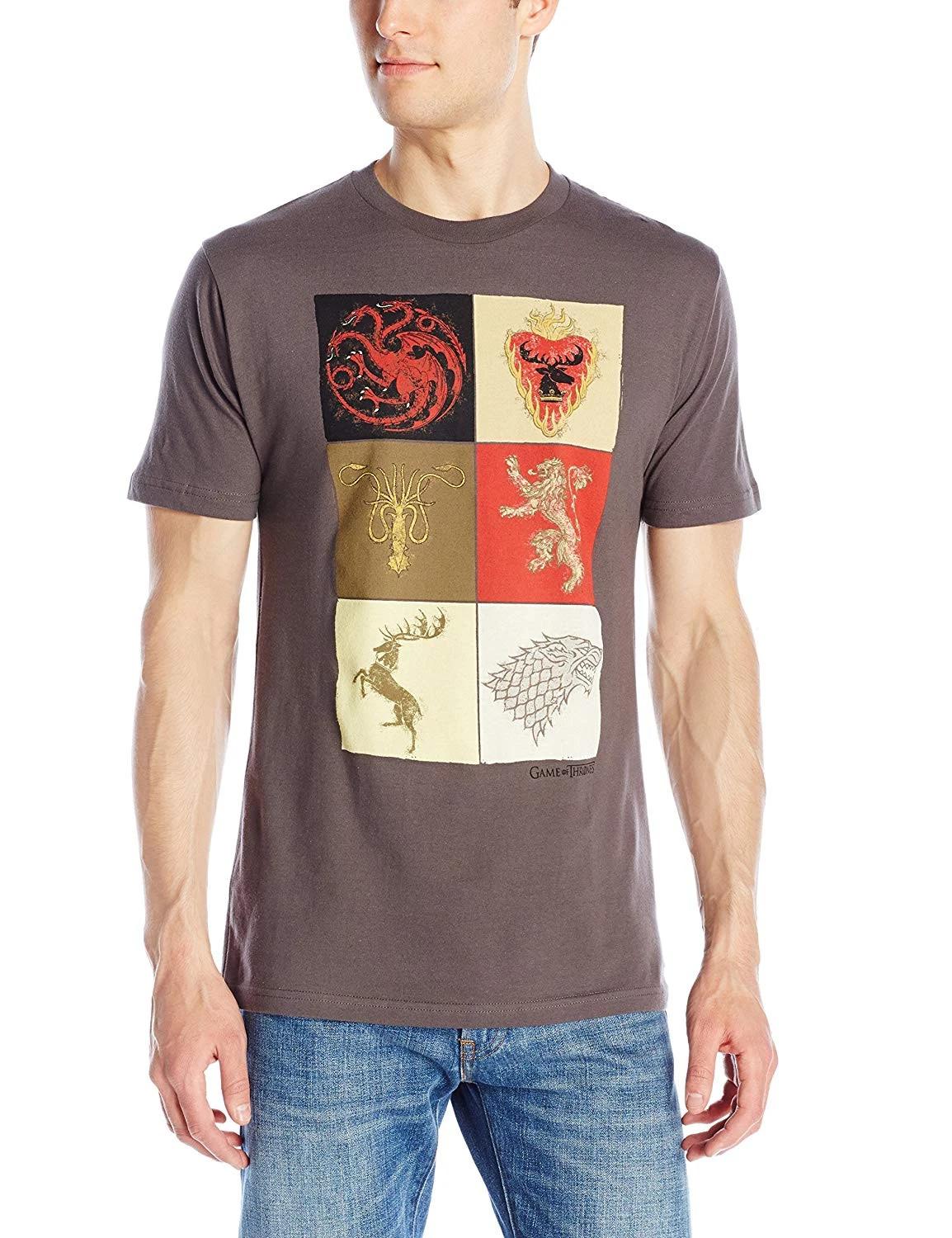 Game of Thrones Sigil Symbols T-Shirt, Medium S