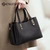 ESUNARTY Genuine Leather Shoulder Tote Bag