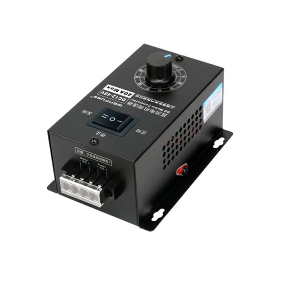 Afișaj digital Reversibil 0~100% reglabil DC 12-48V 20A DC Controller de viteză a motorului Regulator PWM 12V 24V 48V 1200W