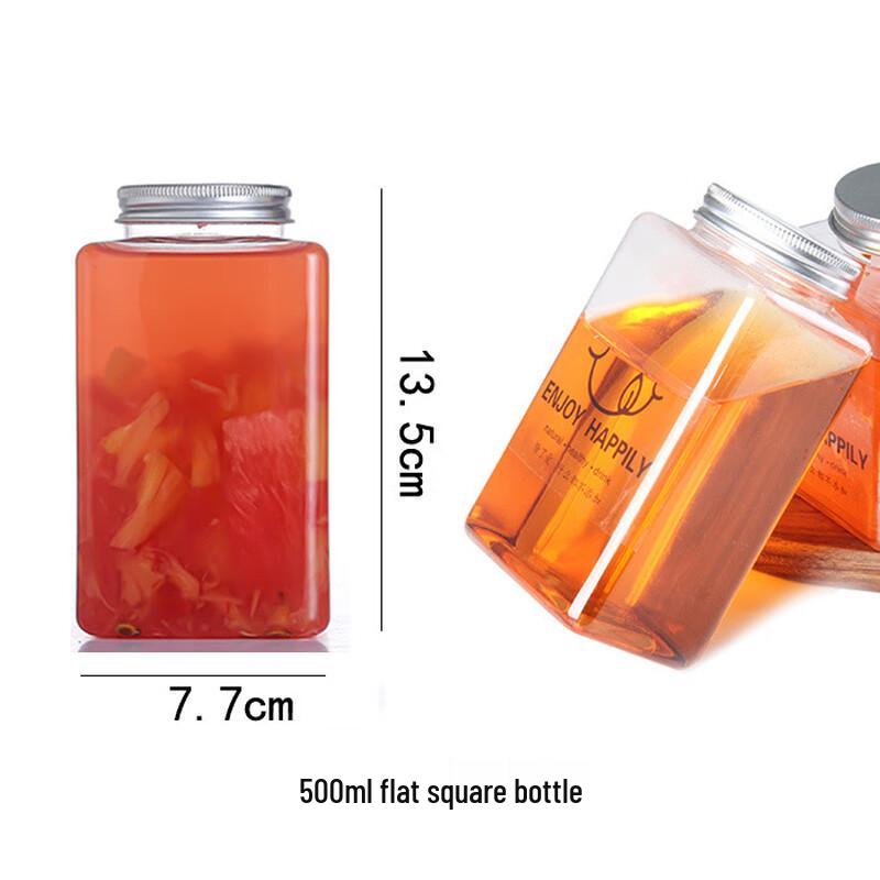 DYMAYKI Disposable Milk Tea Takeaway Cup Set