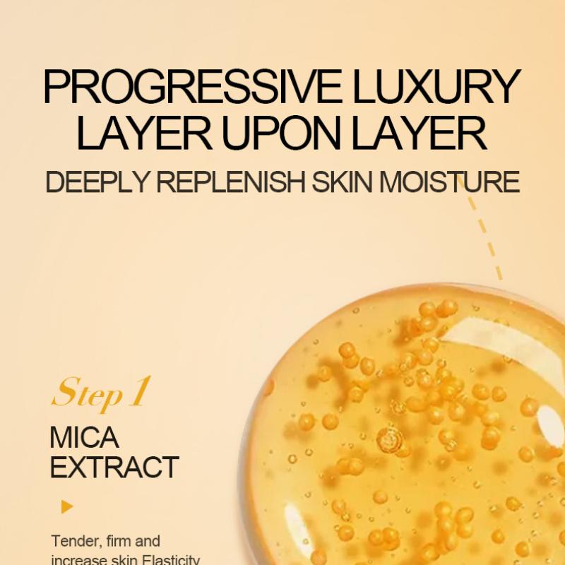 Zlatá maska SADOER Spací maska 120g Bezoplachová Aplikovat