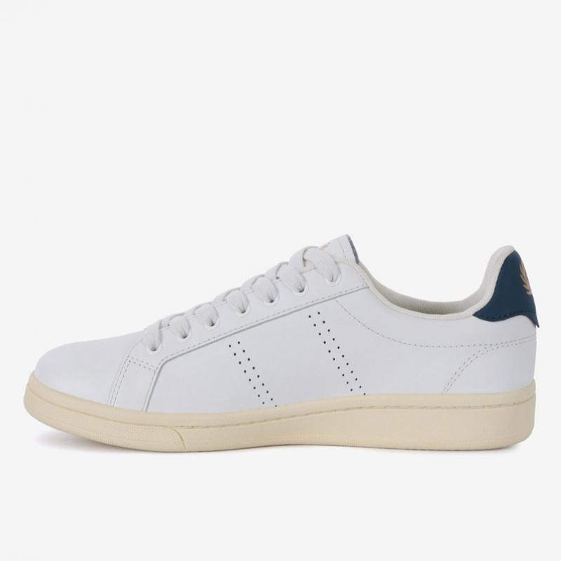 Fred Perry B721 Leather White Sneakers