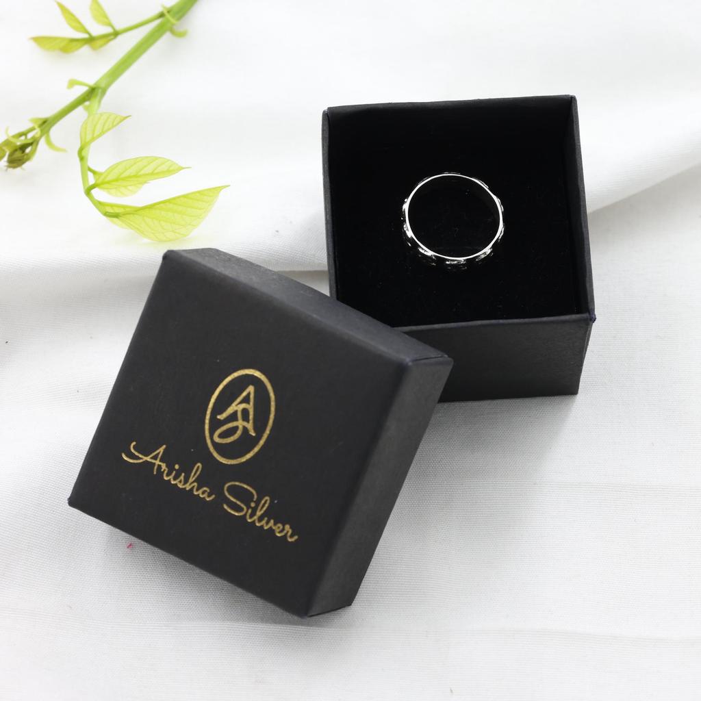 Anello Aum in Argento Sterling 925. Anello Fatto a Mano, Gioiello Spirituale, Anello Unisex, Gioiello in Argento Ar8942