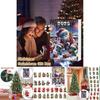 Christmas Countdown Calendar With Dragon Baby Flat Ornaments For Holiday Decor