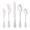 5 pièces/ensemble ensemble de vaisselle arc-en-ciel vaisselle en acier inoxydable couteau Royal fourchette à Dessert cuillère couverts ensemble de couverts ensemble d'argenterie occidentale pour 1