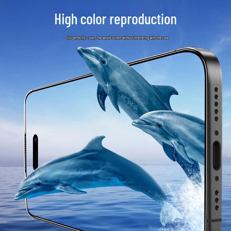 iPhone 15 Tempered Glass Screen Protector