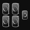 Battery and DC Powered Wireless Doorbell with Plug-in Free Call Button for Home Use