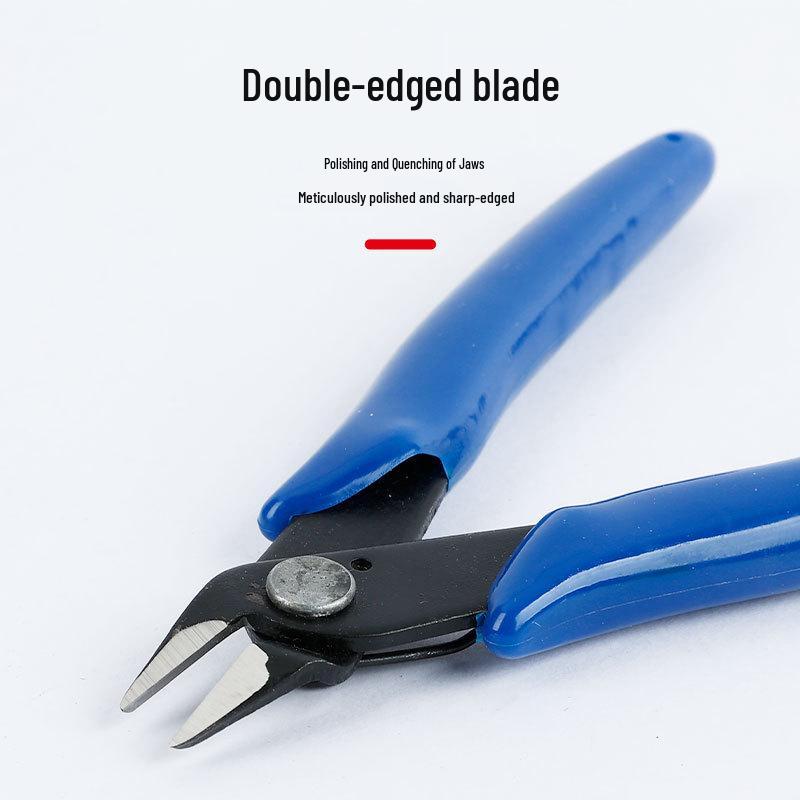 170° Angled Electronic Diagonal Pliers with Double-Sided Blade and Water Outlet