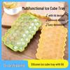 Honeycomb Silicone Ice Cube Tray - Quick Freeze Mold
