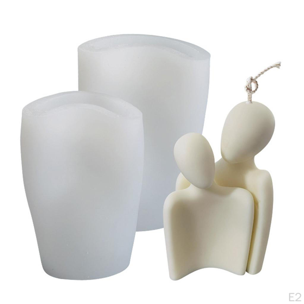 Für Handgemachte Kerzen Dekoriert Wachsschmelzformen Epoxidharz Gips Silikon Beton