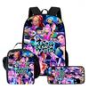 Kpop Witch Hunter Group Schoolbag High Definition Printing Casual Cross Border Light Backpack One Piece Hair