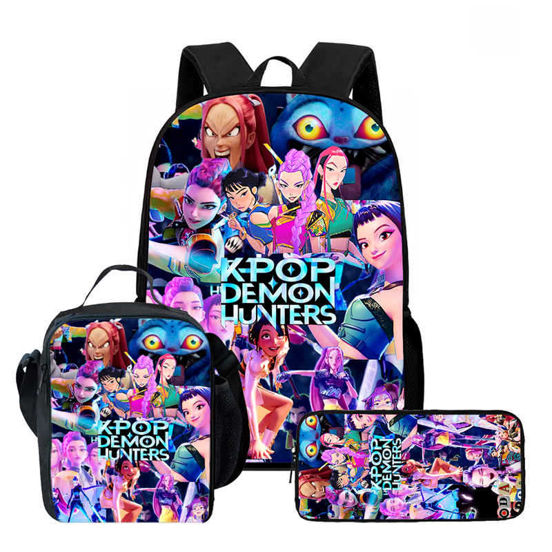 Kpop Witch Hunter Group Schoolbag High Definition Printing Casual Cross Border Light Backpack One Piece Hair