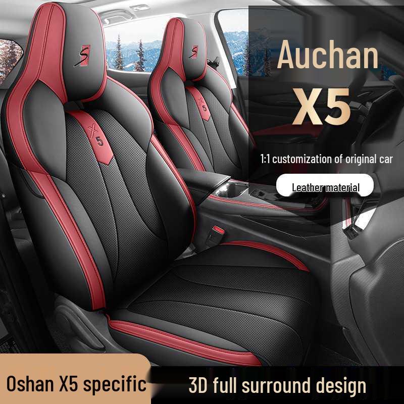 Oshan X5 Perforated Leather Car Seat Cushion - All-Season Style