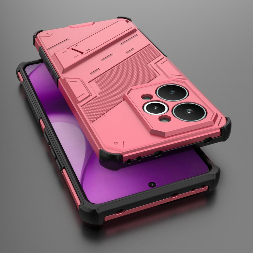 Funda para Realme 15 Pro 5G Para Realme 15 15 Pro 5G Estilo Punk Soporte para Teléfono Parachoques Protector de Armadura Cubierta de TPU para Realme 15 Pro 5G