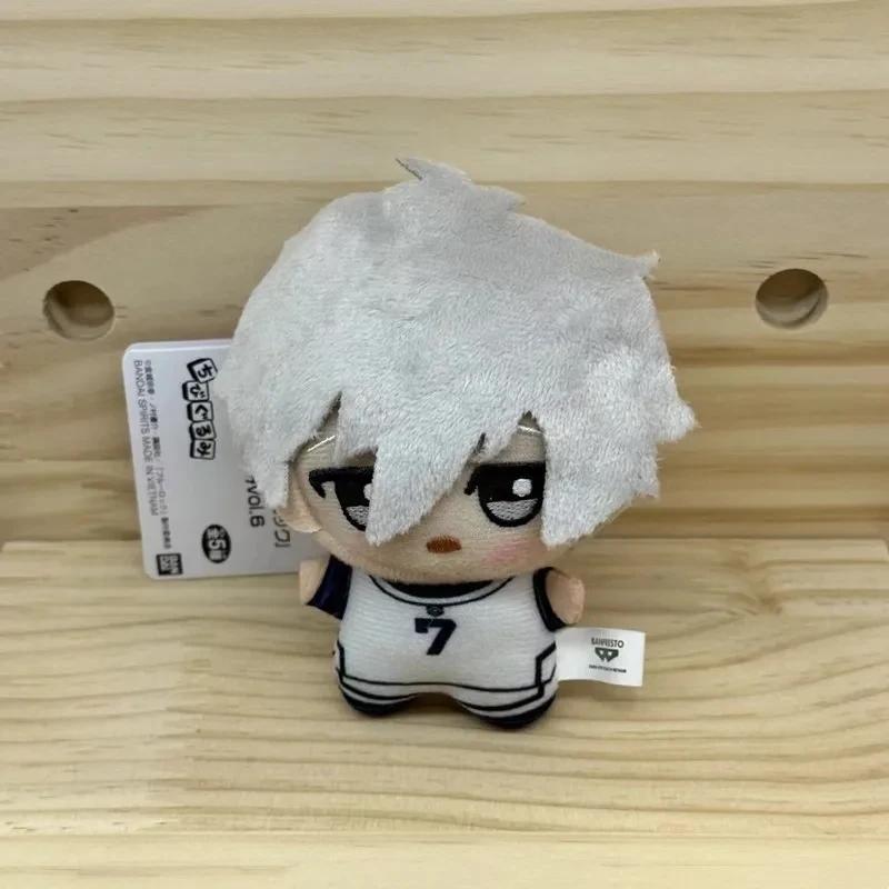 10cm New Blue Lock Plush Pendant KeyChain Yoichi Isagi Nagi Seishiro Mikage Reo Rin Itoshi Itoshi Sae Action Doll Toy Gift