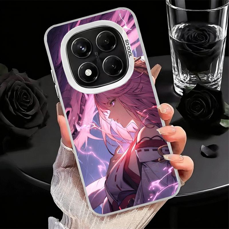 Genshin Impact Yae Miko Soft Phone Case for Xiaomi Redmi Note 13 14 15 Pro Plus 12S 12 11S 11 11T 10S 10 Shockproof Cover Back S