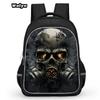 Skull Series Peripheral Animation Printing Backpack Student Bag Support