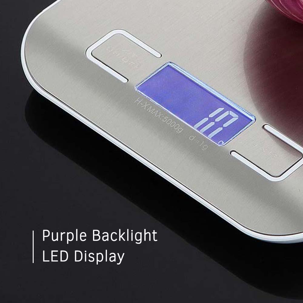 Portable Digital Scale Mini Digital Kitchen Scale Professional Accurate Electronic Scale Precision Balance 10kg*1g DH