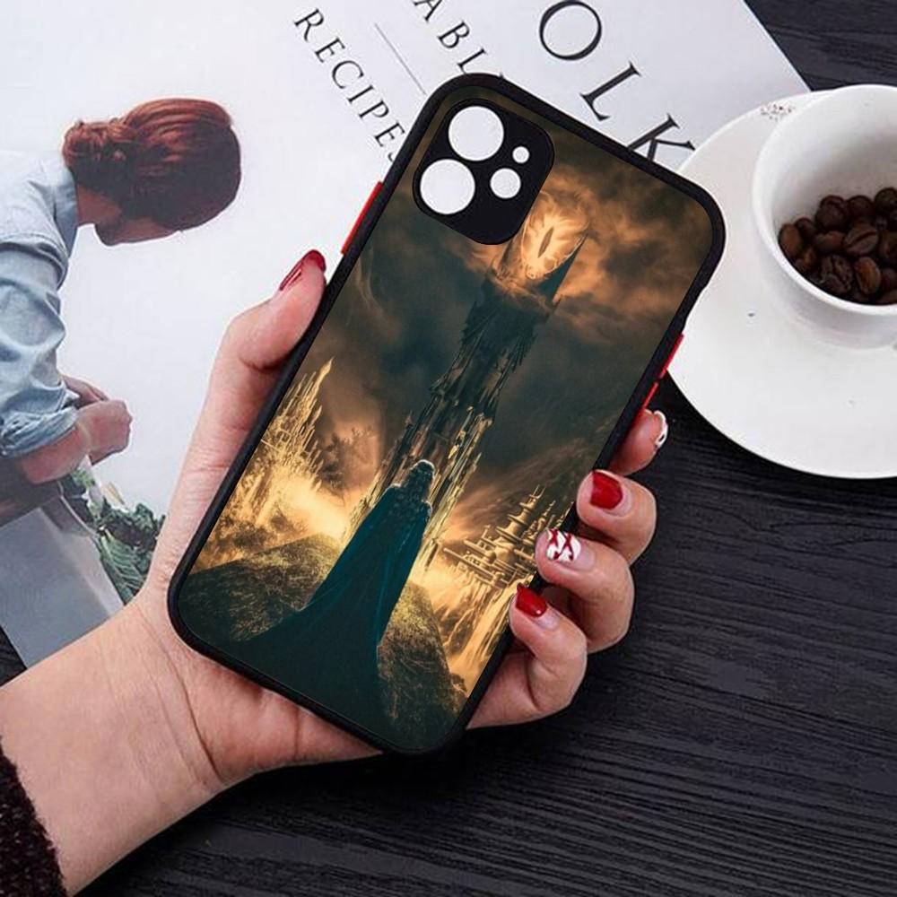 L-Lord-Of The-Rings Phone Case For IPhone 18 14 11 12 13 Mini Pro Max 8 7 Plus X XR XS MAX Translucent Matte Cover