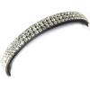 Les Trésors De Lily [N1158] - Designer Bracelet 'Sissi' White Black