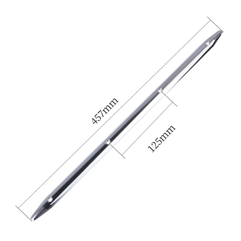 Marine Boat Anti-collision Strip Stainless Steel Anti-rub Bar Retail Bumper Crash Rub Strake