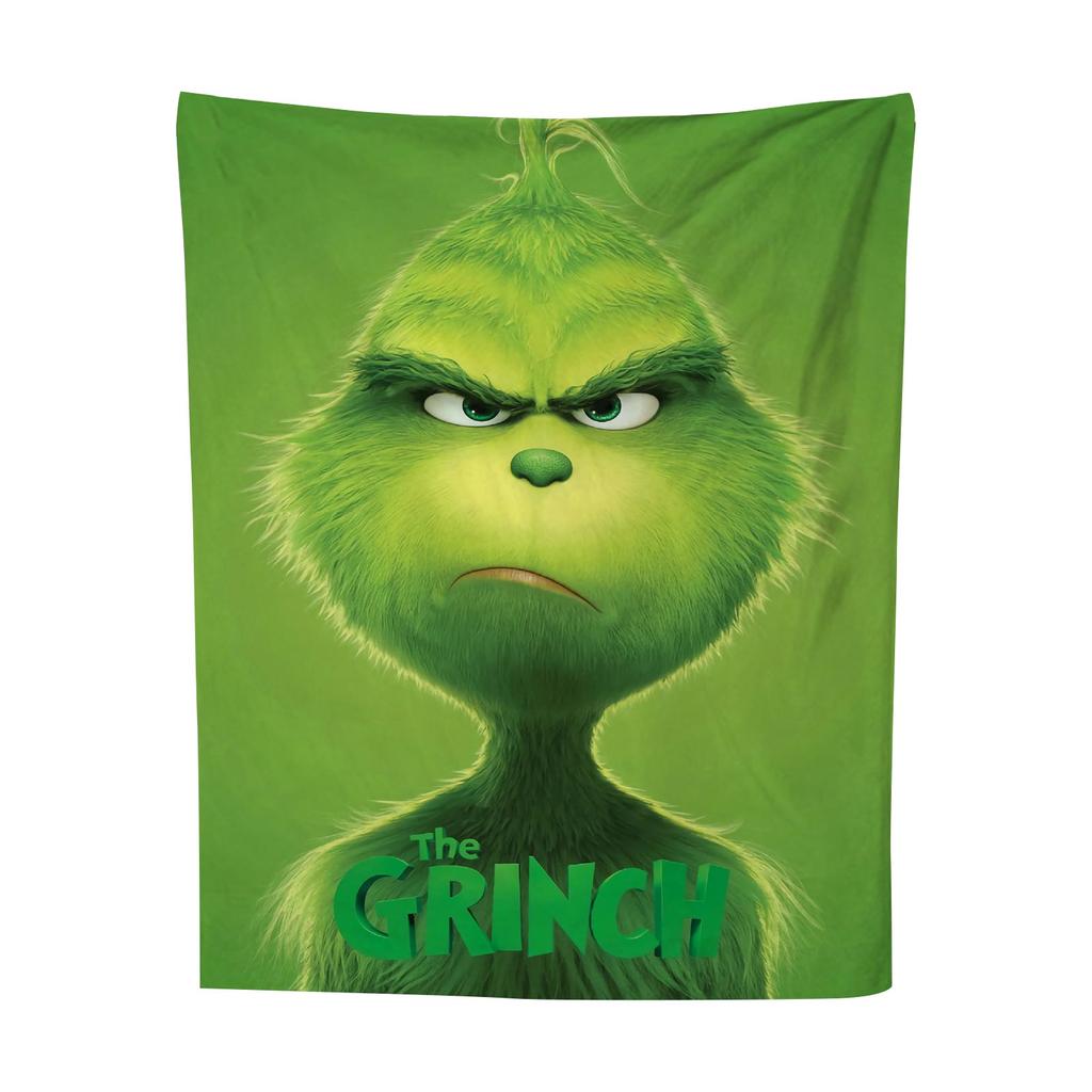 Vaskeklutteppe Grønt Teppe Julegave Hjem Sofatrekk Teppe Feriedekorasjon Teppe