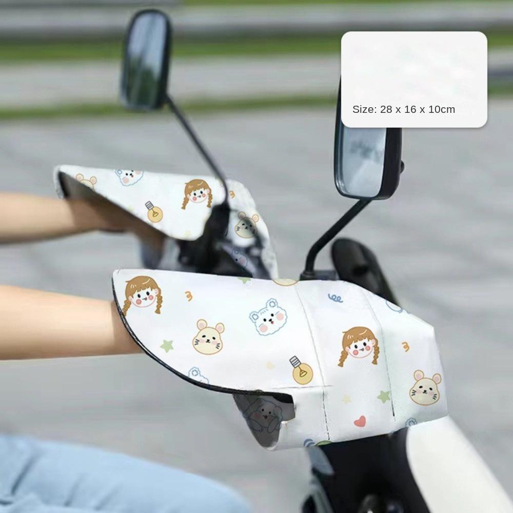 

Ветрозащитные Солнцезащитные Перчатки для Электромобиля Дышащие Накладки на Ручки Защита Ручек Женские Мужские 1