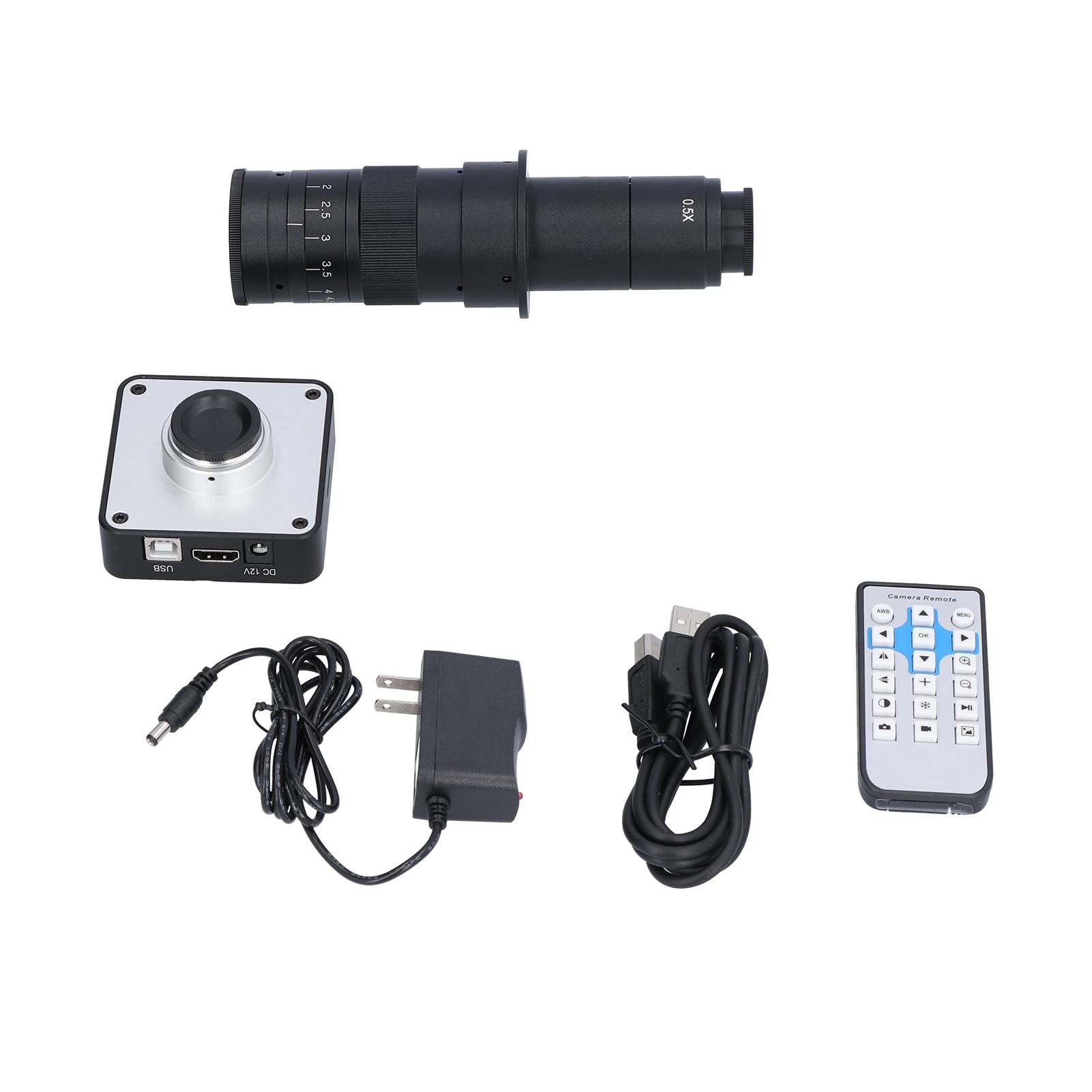 

HD 48MP Microscope Camera CMount Digital Camera Kit for Industry Laboratory PCB AC
