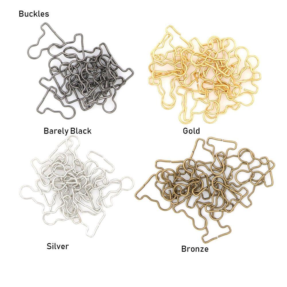 Mini DIY Sewing Accessory Doll Belt Buttons Dolls Buckles Trousers Bags Accessories Metal Buckle