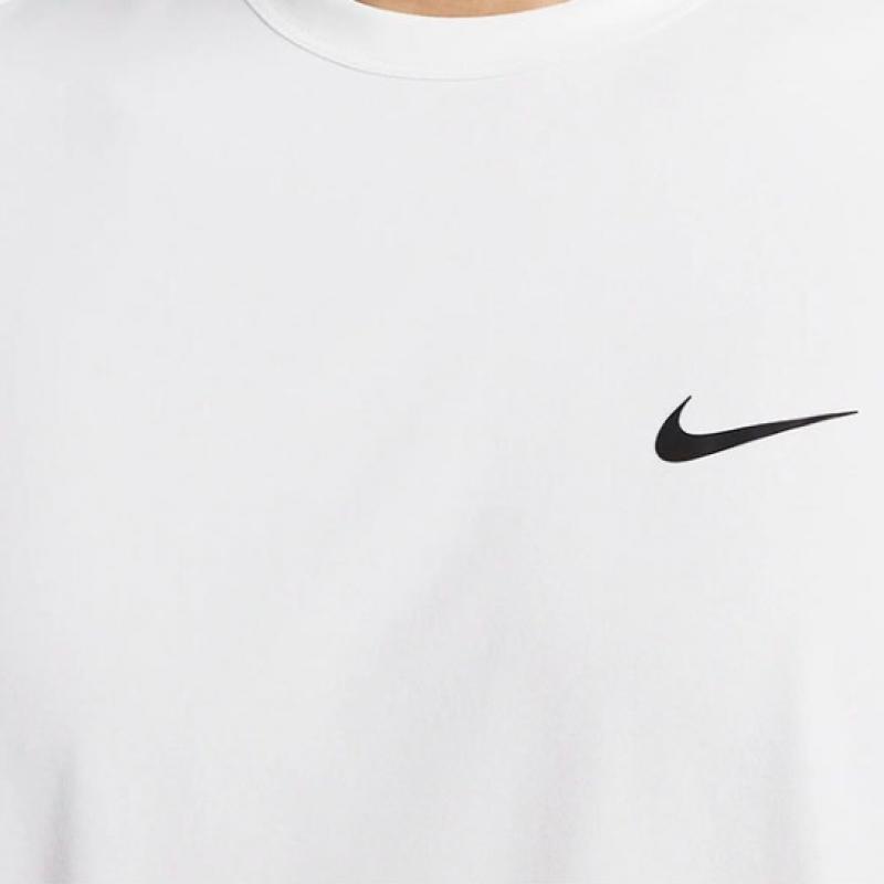 Nike Short Sleeve Tee Dry Fit Uv Hibus Fitness Top Dv9840 100 S2403