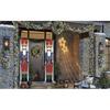 1 Pair, Nutcracker Christmas Decorations Outdoor Xmas Decoration - Life Size Soldier Model Nutcracker Banners For Front Door Porch Ga