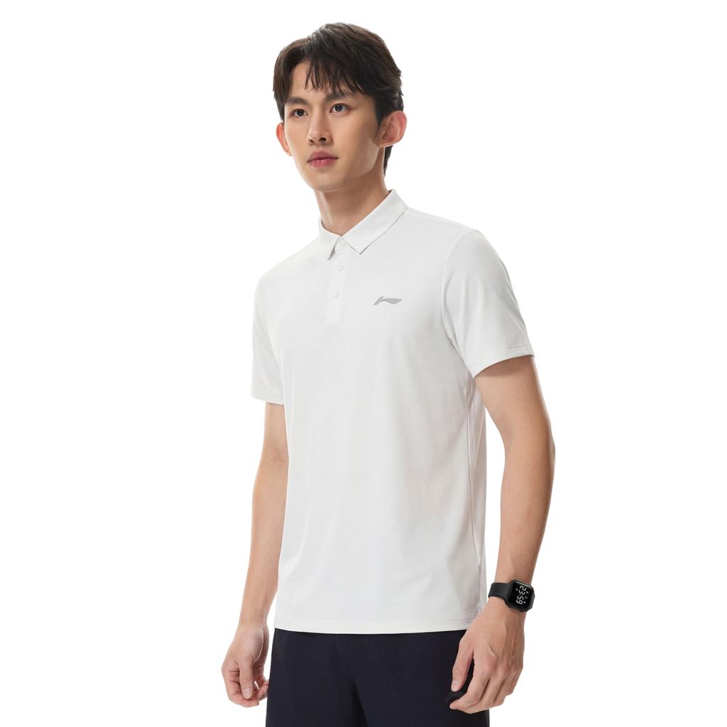 Li-Ning Cooling Moisture-Wicking Polo Shirt With Logo Men Tops APLW151-1
