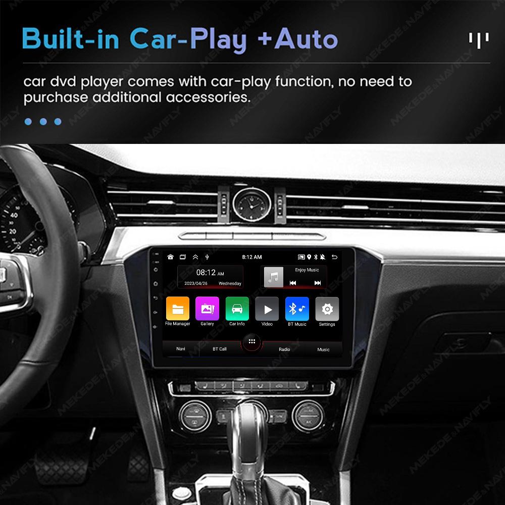 Navifly 2Din Android Car Radio Multimedia Player For Volkswagen VW Magotan Passat B8 2015-2025 IPS GPS Navigation Carplay Stereo
