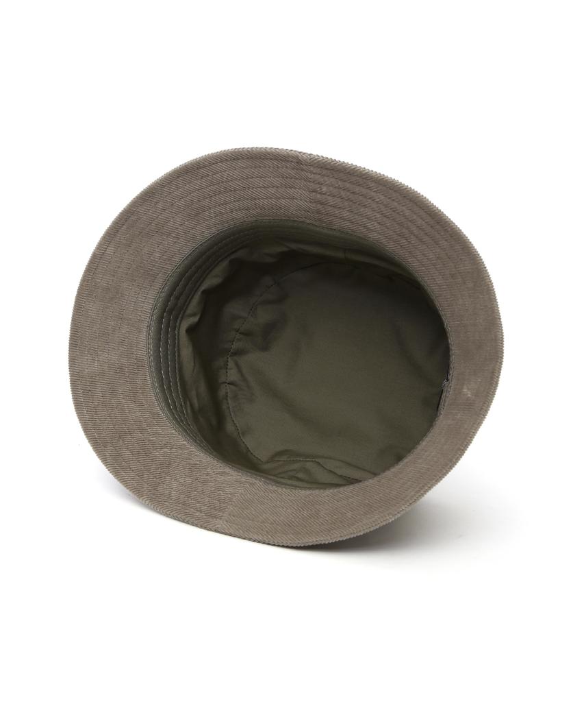 Eondeokeonteulol Corduroy Bucket Hat Square Bucket / Union Udc / Cd Charcoal