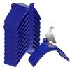 Pigeon Perch Stand, Plastic Pigeon Habitat Bracket, Durable & Lightweight, Weather-Resistant, Easy To Install