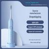 Waterproof Induction-Charging Sonic Electric Toothbrush with Soft Bristles and Long Battery Life.