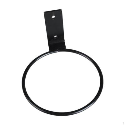 Flower Pot Holder Ring Bracket Hook Railing Planter Basket Wall Mount Hanger for Indoor Outdoor Yard